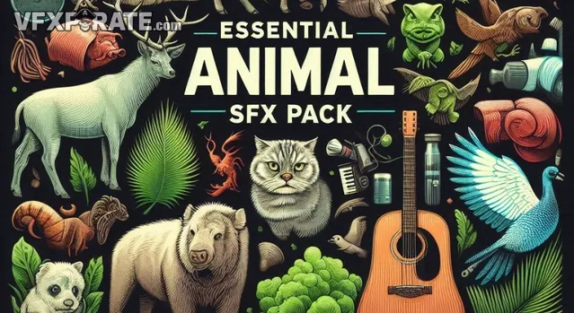 70 Essential Animal SFX Pack