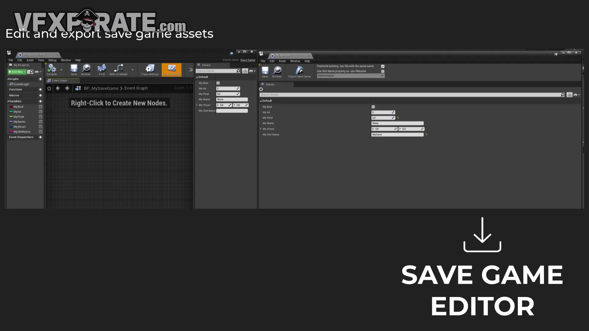 Save Game Assets Editor
